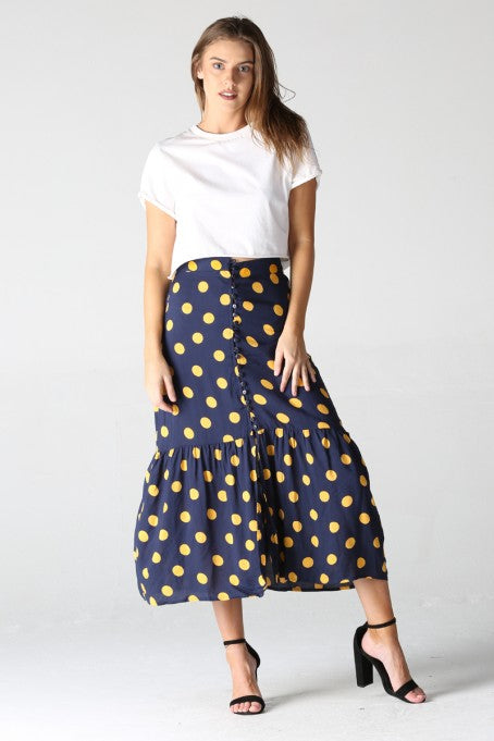 Polka dot skirt