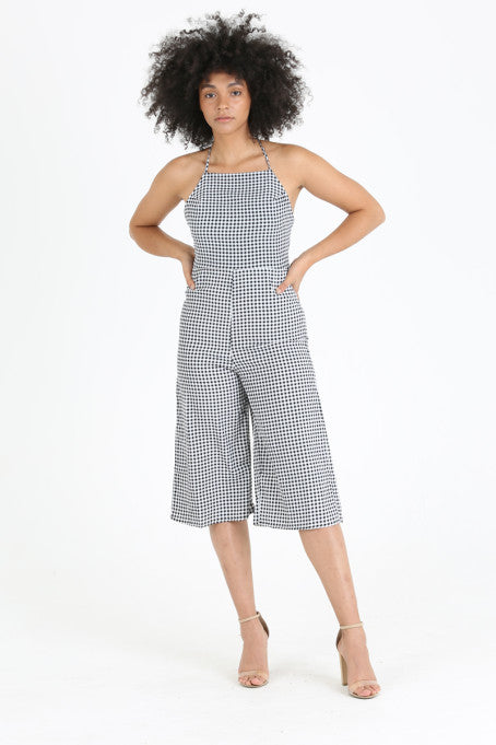 Checkered Jumpsuit